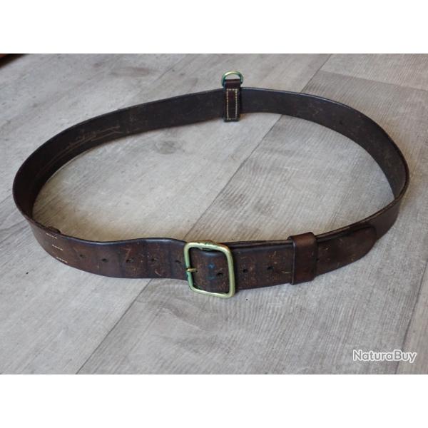1947 Ceinturon officier, arm�e suisse, avec passant pour port du sabre