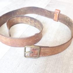 1980 Ceinturon officier, arm&eacute;e suisse pour port du sabre ou pistolet