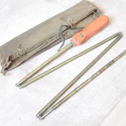 Trousse avec baguette de nettoyage pour fusils Schmidt Rubin Suisse.