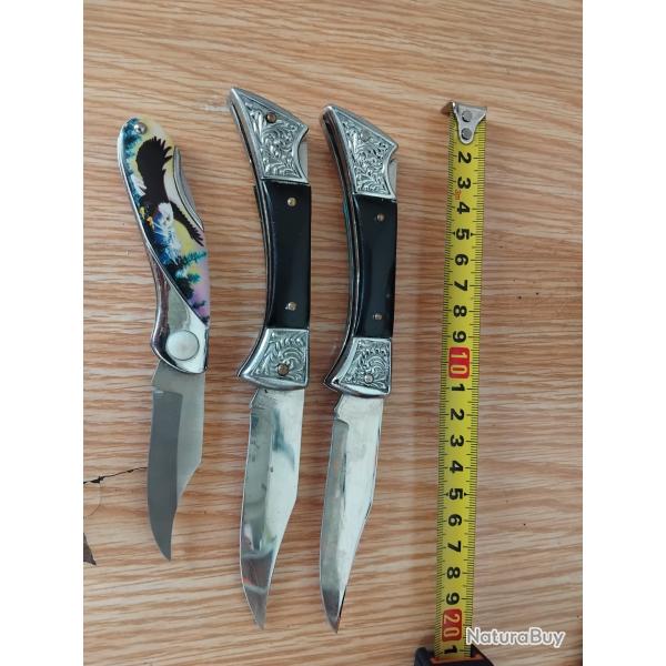 Lot de couteau pliant