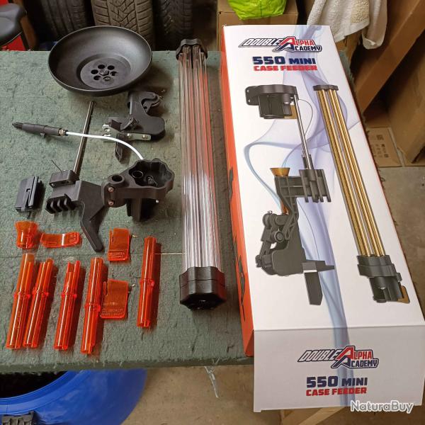 DAA 550 Mini Case Feeder pour la presse Dillon 550 avec Bol Mini Chargeur DAA
