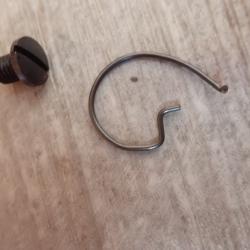 Ressort pour le levier de d&eacute;sarmement + vis pour pistolet SIG 220 suisse (1/3)