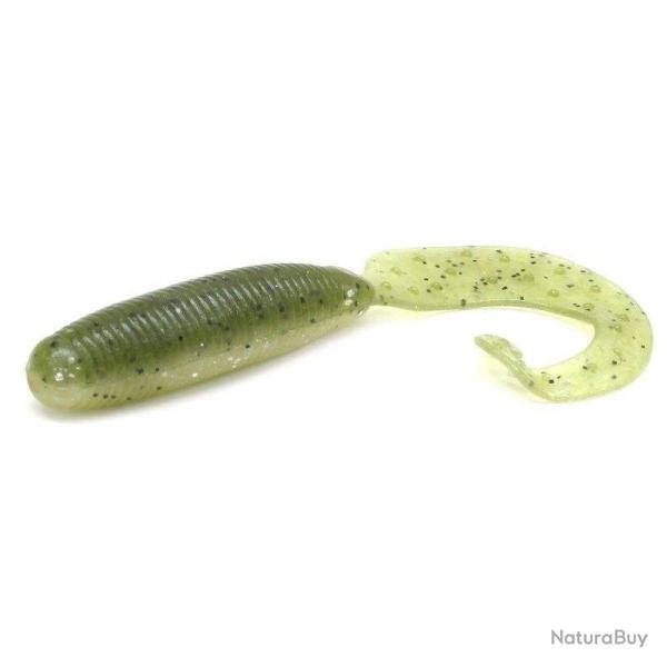 LEURRE REINS FAT G-TAIL GRUB 2" DOS VERT