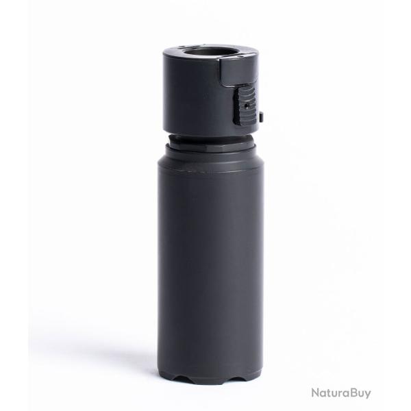 Silencieux Ase Utra Dual Mini 556-QM2 - Cal . 556 - 223 - Cerakote Noir