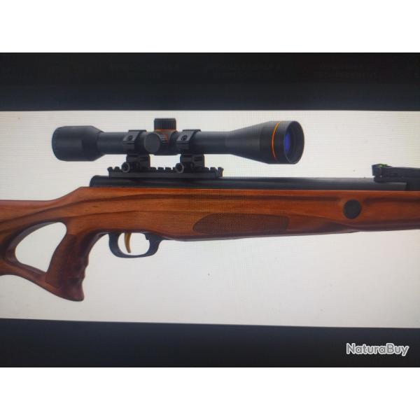 Beeman carabine � air comprim� mod�le 10620 4.5 mm 19.9 joules lunette 6x40