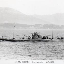 Photo sous-marin Jean Corre 4-8-1928 -N&deg;7820