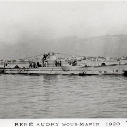 Photographie Sous-marin Ren&eacute; Audry 1920 -N&deg;7921