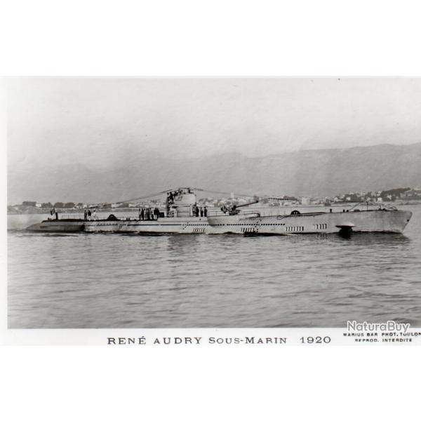 Photographie Sous-marin Ren� Audry 1920 -N�7921