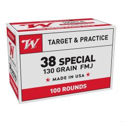 Munitions WINCHESTER cal.38 sp&eacute;cial 130gr par 300