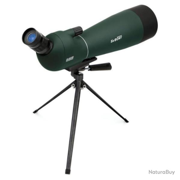 Longue Vue 20-60x60 SV28 Zoom Prisme BK4 Etanche +Tr�pied Chasse Observation