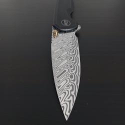 WE Knife Subjugator Damas + WE Knife Skynix Polished Gray