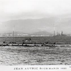 Carte postale JEAN AUTRIC SOUS MARIN 1920 -N&deg;7926