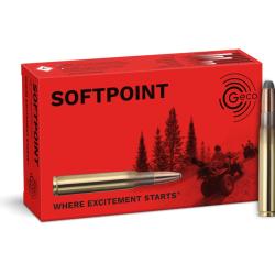 BOITE X20 MUNITIONS GECO SOFTPOINT 9,3X62 255GR / 16,5g