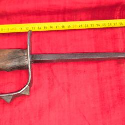 Poignard TRENCH KNIFE coup de poing original ww1 US LC et C 1917 poign&eacute;e originale. sans fourreau