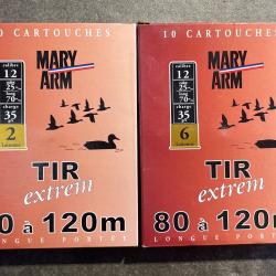 LOT de 20 cartouches Mary Arm tir Extrem cal 12