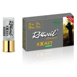 BOITE X5 MUNITIONS ROTTWEIL EXACT GREEN 12/70