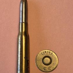 une  8 x 50,5  R Siamoise type 45 marquages en Farsi ,balle plomb blind&eacute;e