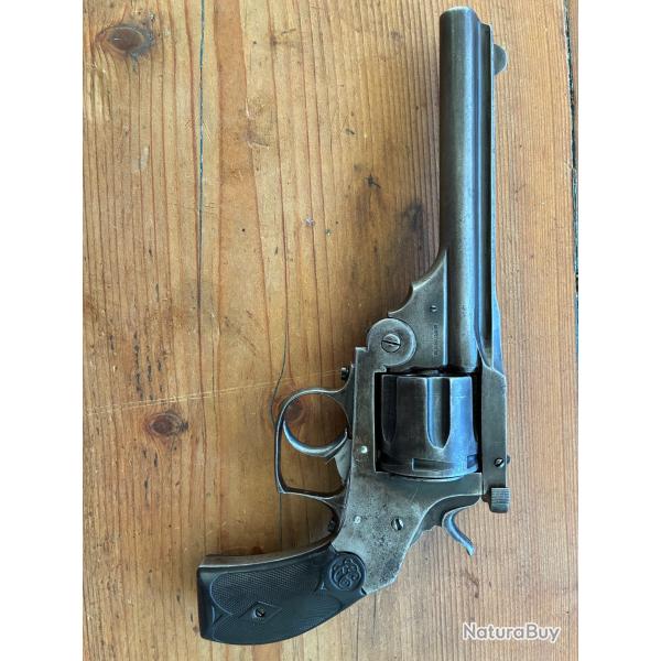 Revolver Type Smith&Wesson fabrication belge cal.44-40 Winchester sans prix de r�serve