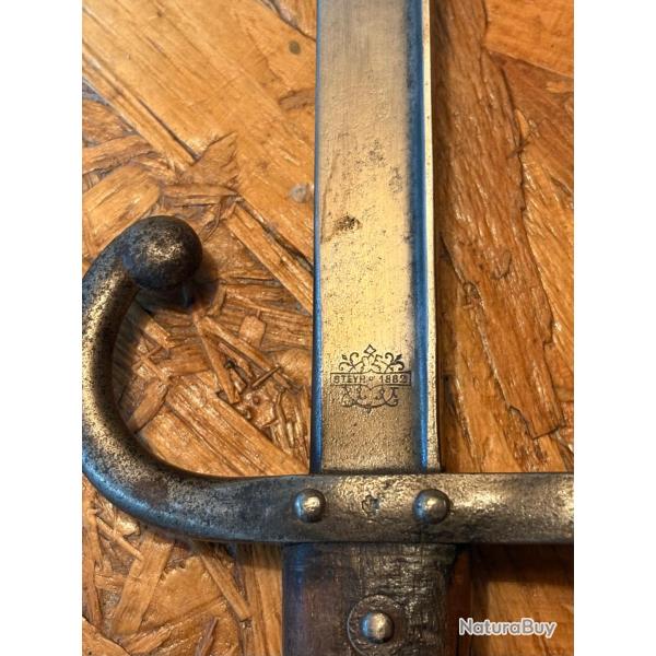 Ba�onnette autrichienne Steyr-1882 -