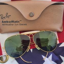 Shooter outdoorsman lunettes RAY BAN ADULTE + &eacute;tui ...USA ORIGINAL chasse p&ecirc;che nature