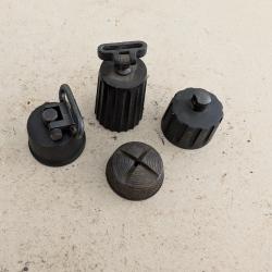 Lot de bouchons de tube magasin pour fusil semi automatique