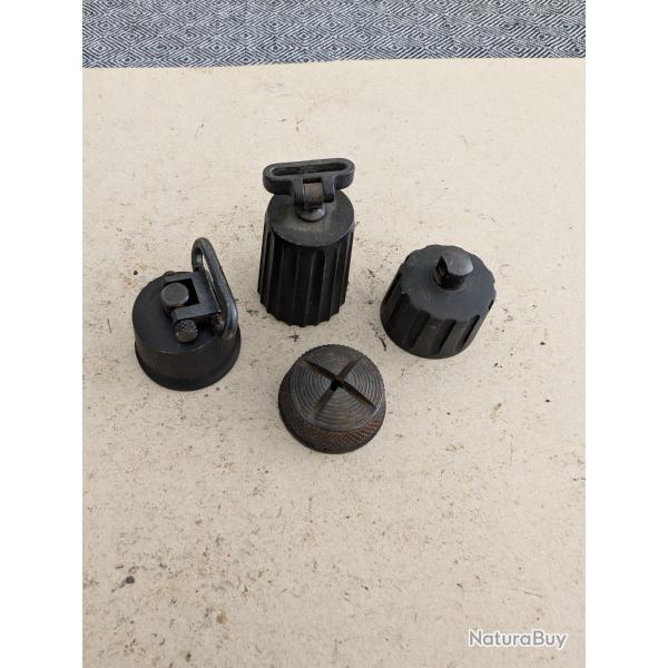 Lot de bouchons de tube magasin pour fusil semi automatique