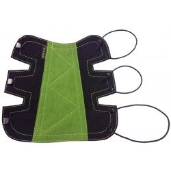 Bracelet Classique Long Alcantara Noir / Vert