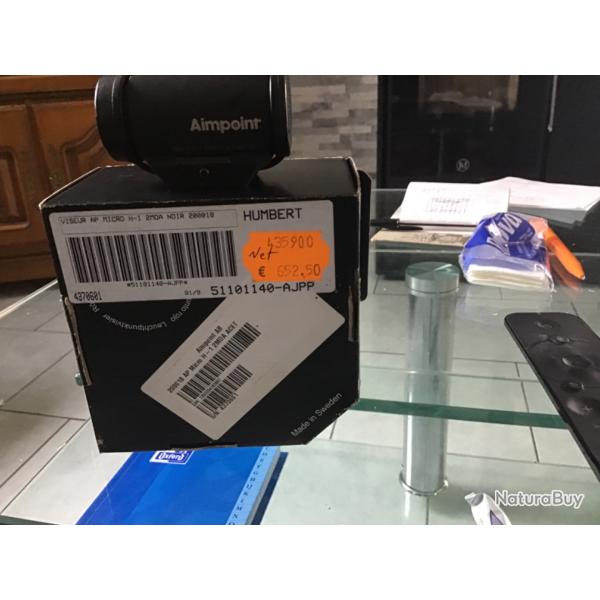 Aimpoint micro point rouge H1