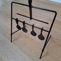 Cibles m&eacute;talliques oscillantes