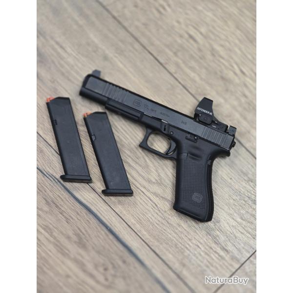Pistolet Glock 17L GEN 5 MOS calibre 9x19 vortex venom
