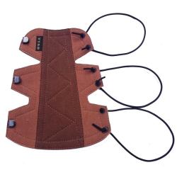 Bracelet Classique Small  Alcantara Marron / Beige