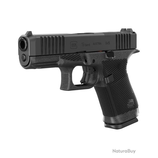 *Offre irr�el ! Pistolet Glock 19 Gen 6 OR FS - 9mm - 15cps - Offert 1 patch exclusif - 022523