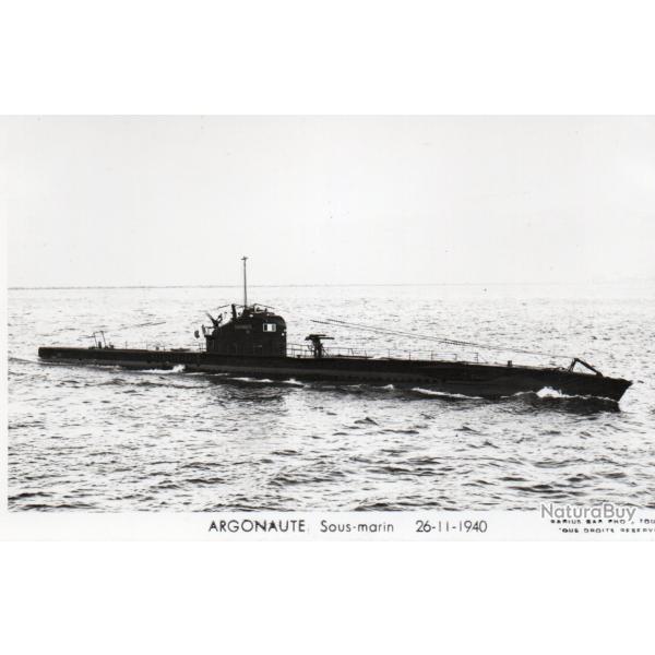Carte postale sous-marin Argonaute 26-11-1940 -N�7931