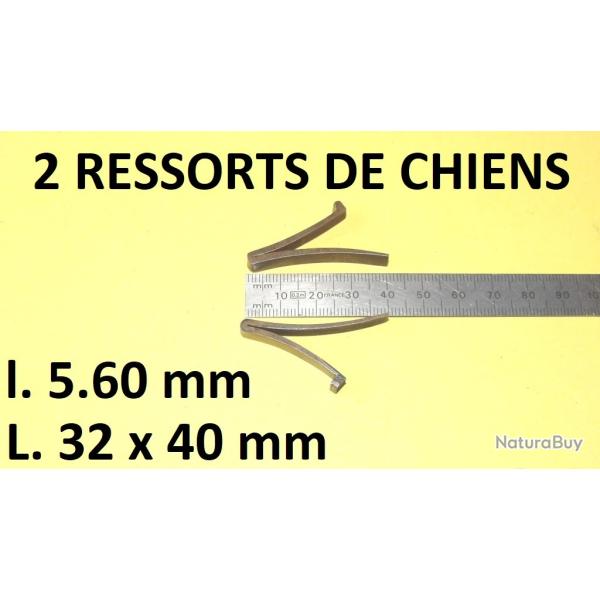 paire ressorts de chiens fusil 32x40mm juxtapos� hammerless etc.- VENDU PAR JEPERCUTE (D22C228)