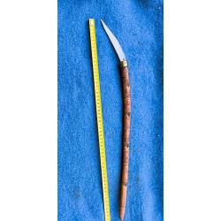 Sabre lance / couteau Indochine d&eacute;but XXe montagnards des hauts plateaux