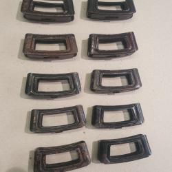 lot de 10 clips de Mannlicher Hollandais mod&egrave;le 1895 cal 6,5x53R