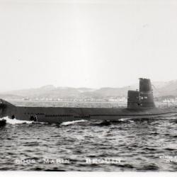 Carte postale SOUS-MARIN REQUIN  -N&deg;7934