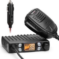 Mini Radio CB Mobile 40 canaux Canal d'urgence AM/FM 9/19 Sortie 4 W VOX Gain RF Micro Portable
