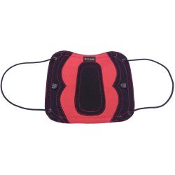 Bracelet Easy Small Alcantara Noir / Rouge