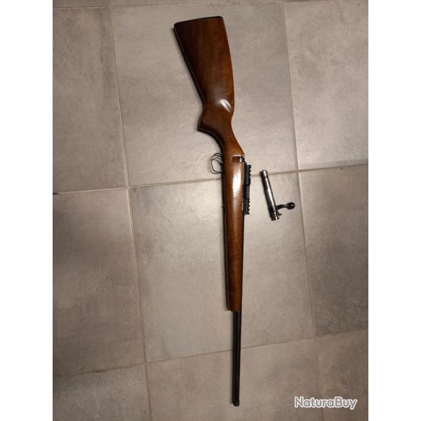 Carabine cz 455 22lr excellent �tat canon 52.5cm filet� Chargeur 5 coups Rail picannity.