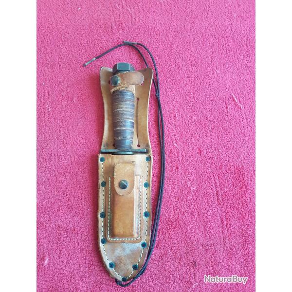 Couteau pilote US air force, CAMILUS N.Y SURVIVAL KNIFE - 2- 1976.