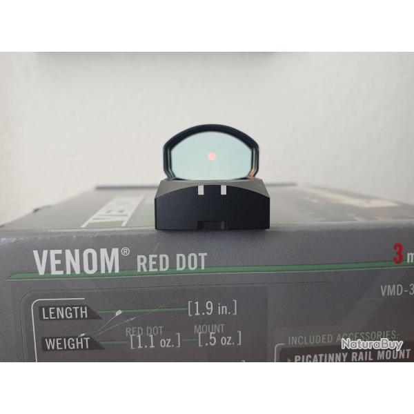 RED DOT Vortex Venom 3moa (+ couteau offert Virginia tactical)