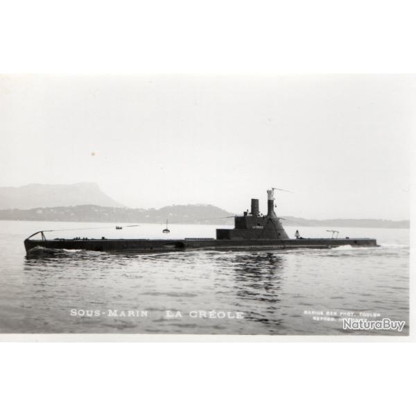Carte postale SOUS-MARIN LA CR�OLE -N�7941