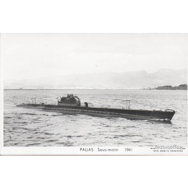 Carte postale sous-marin Pallas 1941 -N�7945