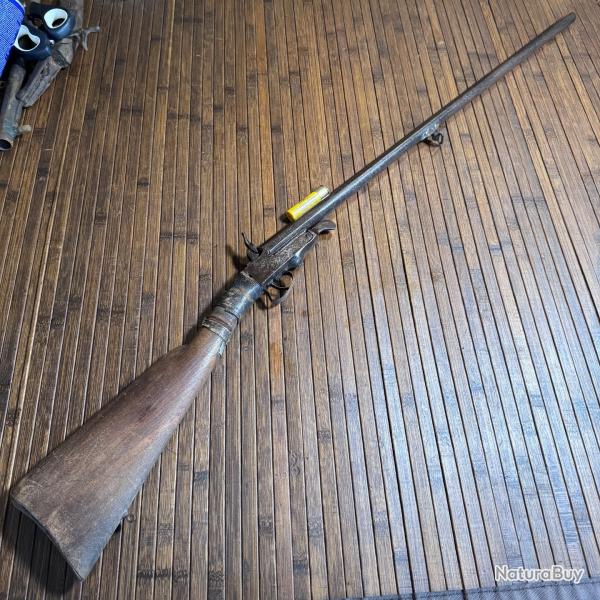 CARABINE DE BRACONNIER PLIANTE CALIBRE 20 PERCUSSIONS CENTRALES