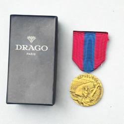 (14.018) M&eacute;daille de la D&eacute;fense Nationale - Bronze - Drago