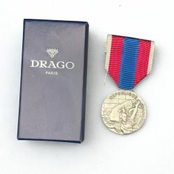 (14.025) M&eacute;daille de la D&eacute;fense Nationale - Argent - Drago