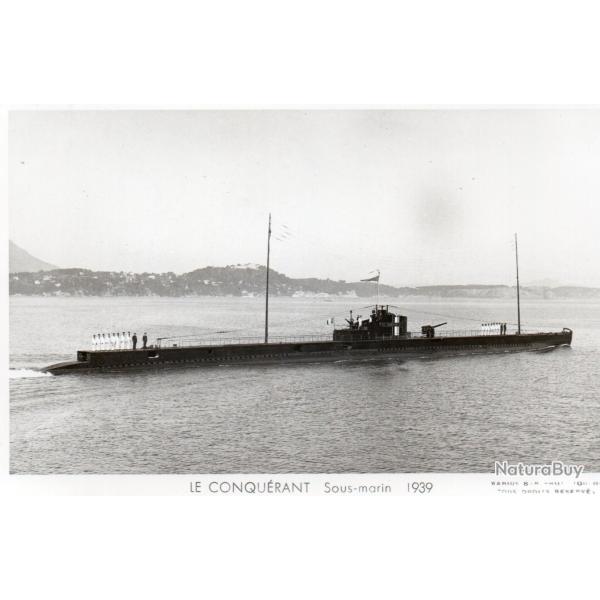 Carte Postale LE CONQU�RANT Sous-marin 1939 -N�7949