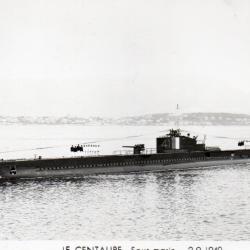Carte Postale LE CENTALIBE Sous-marin 2-9-1940 -N&deg;7950