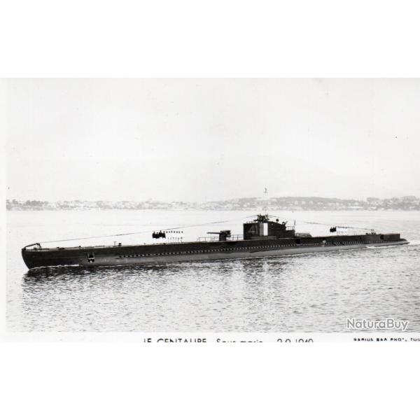 Carte Postale LE CENTALIBE Sous-marin 2-9-1940 -N�7950